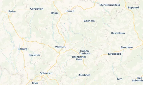 Regenradar Vorschaubild - Aktuelle Niederschläge in Bausendorf und Umgebung