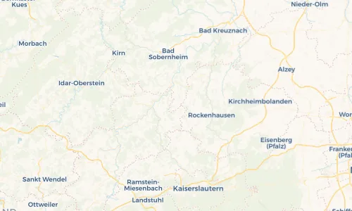 Regenradar Vorschaubild - Aktuelle Niederschläge in Becherbach und Umgebung