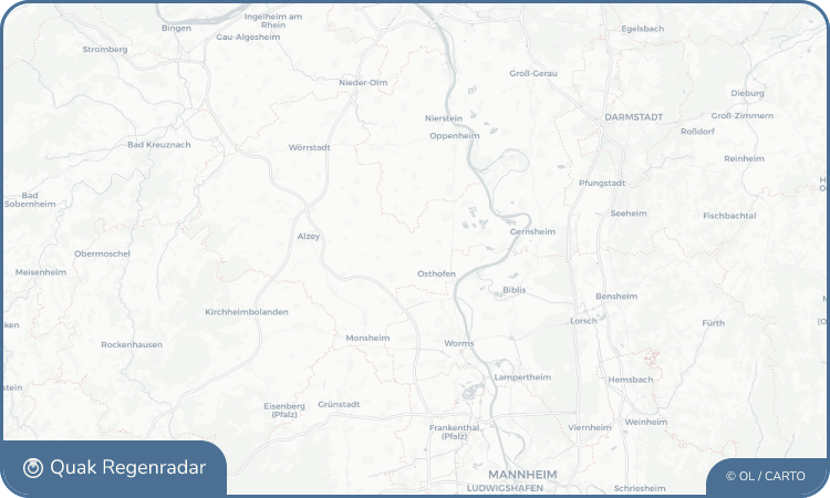 Regenradar-Widget für Bechtheim
