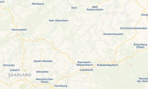 Regenradar Vorschaubild - Aktuelle Niederschläge in Bedesbach und Umgebung