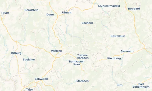 Regenradar Vorschaubild - Aktuelle Niederschläge in Bengel und Umgebung