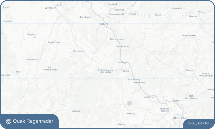 Regenradar-Widget für Bengen