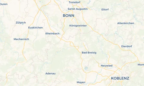 Regenradar Vorschaubild - Aktuelle Niederschläge in Bengen und Umgebung