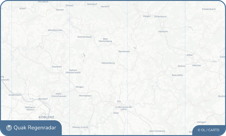Regenradar-Widget für Berzhahn