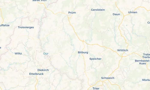 Regenradar Vorschaubild - Aktuelle Niederschläge in Biersdorf am See und Umgebung