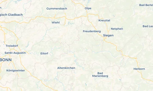 Regenradar Vorschaubild - Aktuelle Niederschläge in Birken-Honigsessen und Umgebung
