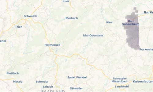 Regenradar Vorschaubild - Aktuelle Niederschläge in Birkenfeld und Umgebung