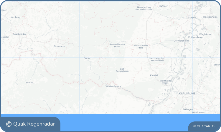 Regenradar-Widget für Birkenhördt