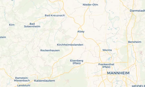 Regenradar Vorschaubild - Aktuelle Niederschläge in Bischheim und Umgebung