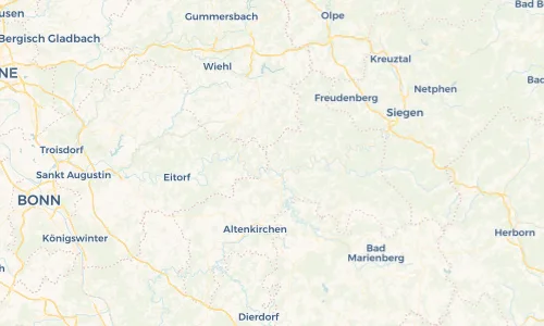 Regenradar Vorschaubild - Aktuelle Niederschläge in Bitzen und Umgebung