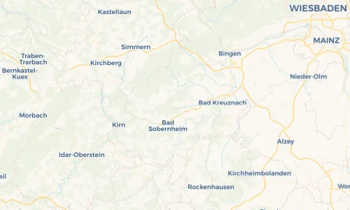 Regenradar Vorschaubild - Aktuelle Niederschläge in Bockenau und Umgebung
