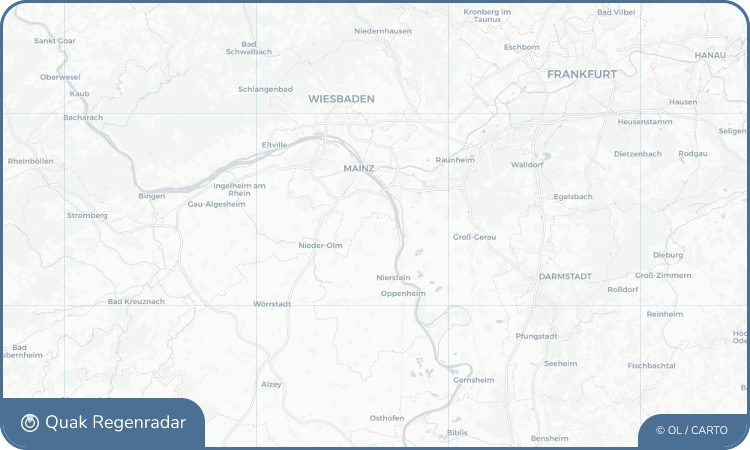 Regenradar-Widget für Bodenheim