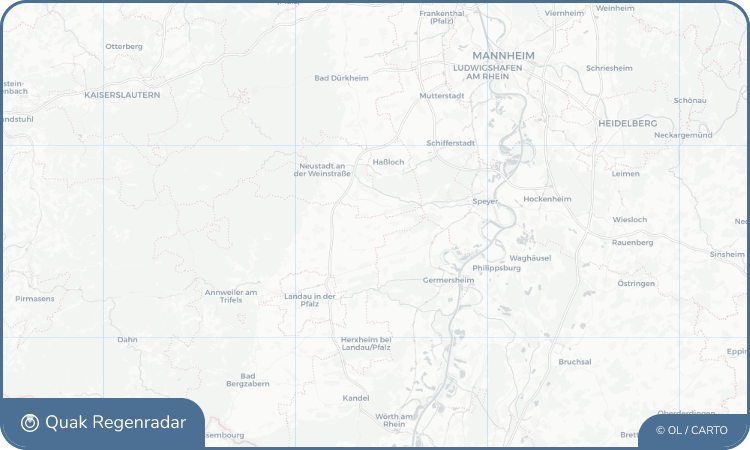 Regenradar-Widget für Böbingen
