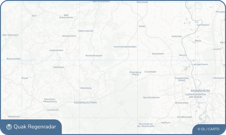 Regenradar-Widget für Börrstadt