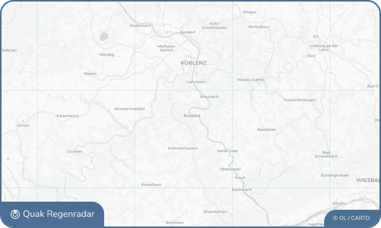 Regenradar-Widget für Boppard