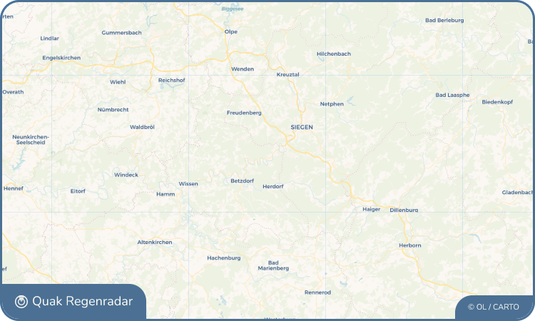 Quak Regenradar-Widget Brachbach