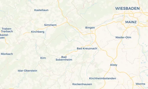 Regenradar Vorschaubild - Aktuelle Niederschläge in Braunweiler und Umgebung