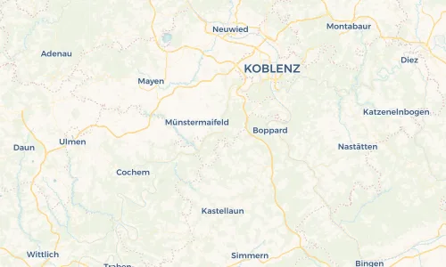 Regenradar Vorschaubild - Aktuelle Niederschläge in Brodenbach und Umgebung