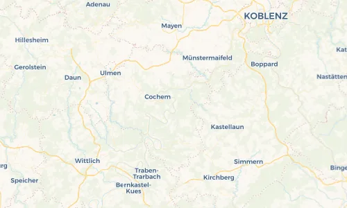 Regenradar Vorschaubild - Aktuelle Niederschläge in Bruttig-Fankel und Umgebung