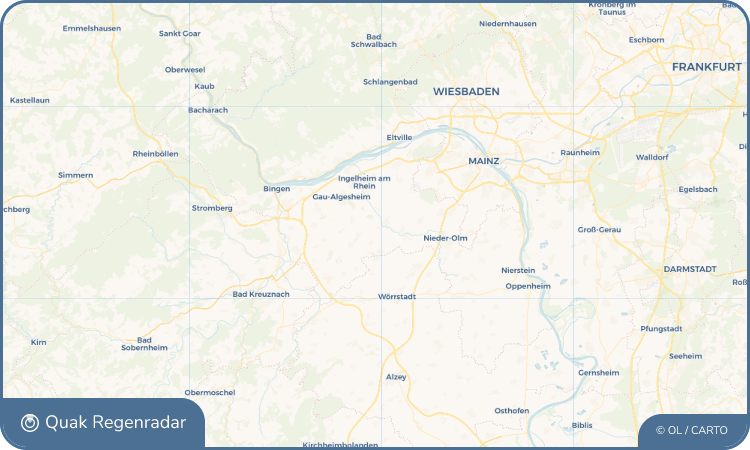 Quak Regenradar-Widget Bubenheim