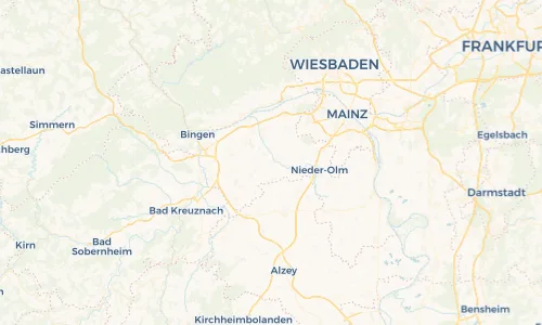 Regenradar Vorschaubild - Aktuelle Niederschläge in Bubenheim und Umgebung