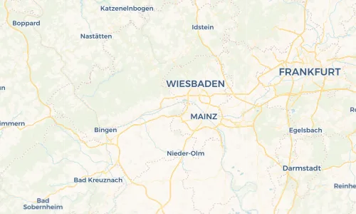 Regenradar Vorschaubild - Aktuelle Niederschläge in Budenheim und Umgebung