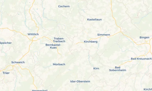 Regenradar Vorschaubild - Aktuelle Niederschläge in Büchenbeuren und Umgebung
