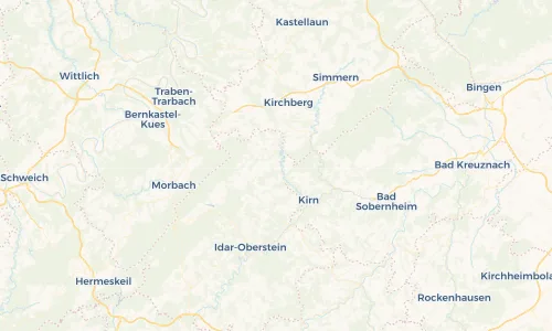 Regenradar Vorschaubild - Aktuelle Niederschläge in Bundenbach und Umgebung