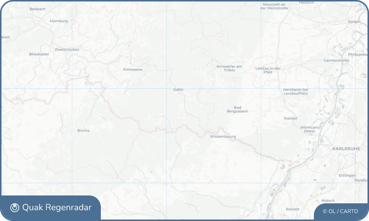 Regenradar-Widget für Bundenthal