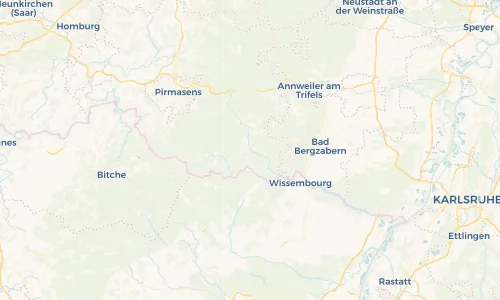 Regenradar Vorschaubild - Aktuelle Niederschläge in Bundenthal und Umgebung