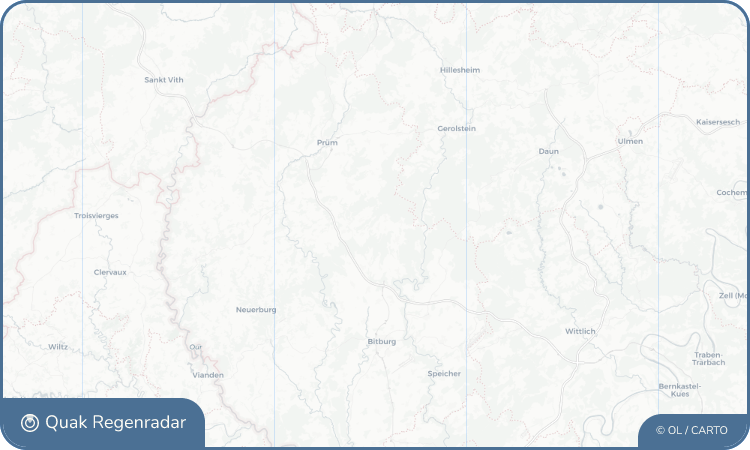 Regenradar-Widget für Burbach