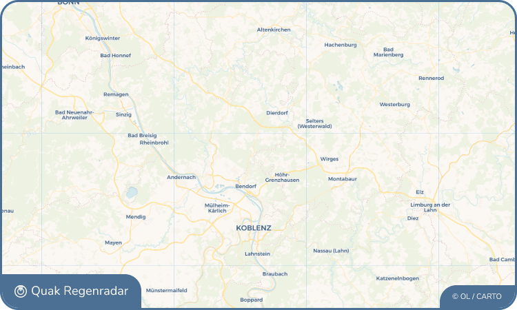 Quak Regenradar-Widget Caan