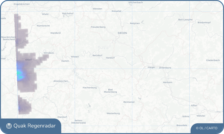 Regenradar-Widget für Daaden