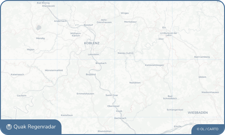 Regenradar-Widget für Dachsenhausen