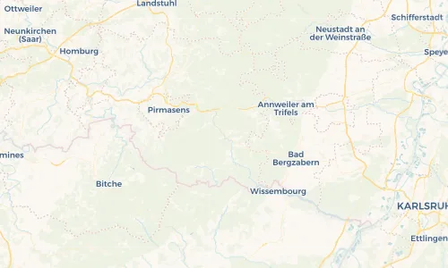 Regenradar Vorschaubild - Aktuelle Niederschläge in Dahn und Umgebung