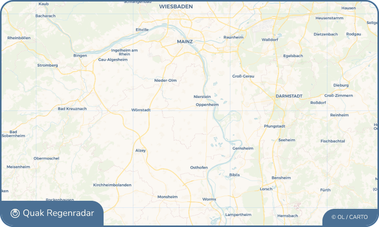 Quak Regenradar-Widget Dalheim