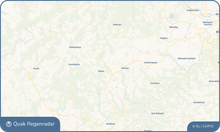 Quak Regenradar-Widget Darscheid