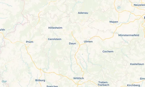 Regenradar Vorschaubild - Aktuelle Niederschläge in Daun und Umgebung