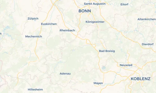 Regenradar Vorschaubild - Aktuelle Niederschläge in Dernau und Umgebung