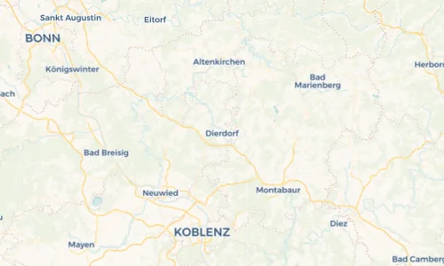 Regenradar Vorschaubild - Aktuelle Niederschläge in Dierdorf und Umgebung