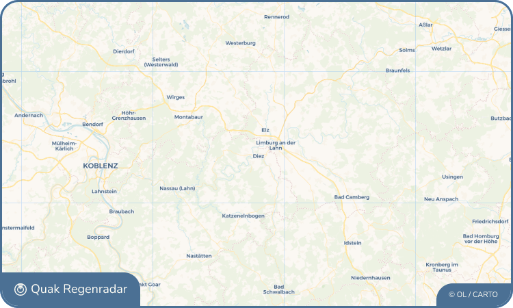 Quak Regenradar-Widget Diez