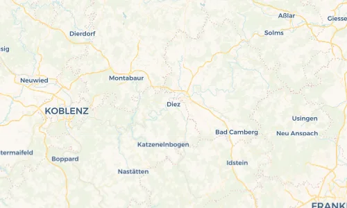 Regenradar Vorschaubild - Aktuelle Niederschläge in Diez und Umgebung