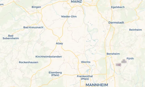 Regenradar Vorschaubild - Aktuelle Niederschläge in Dittelsheim-Heßloch und Umgebung