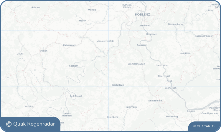 Regenradar-Widget für Dommershausen