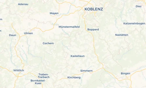 Regenradar Vorschaubild - Aktuelle Niederschläge in Dommershausen und Umgebung