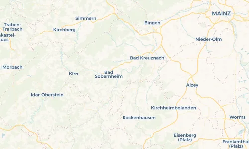 Regenradar Vorschaubild - Aktuelle Niederschläge in Duchroth und Umgebung