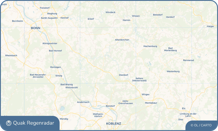 Quak Regenradar-Widget Dürrholz