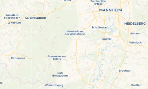 Regenradar Vorschaubild - Aktuelle Niederschläge in Edenkoben und Umgebung
