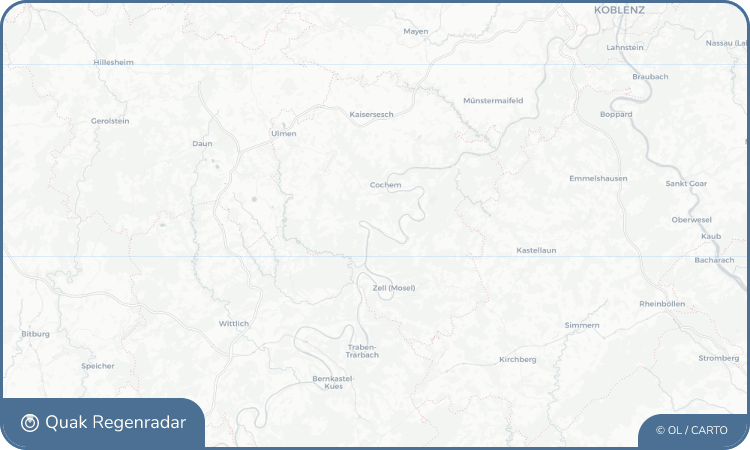 Regenradar-Widget für Ediger-Eller