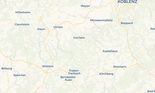 Regenradar Vorschaubild - Aktuelle Niederschläge in Ediger-Eller und Umgebung